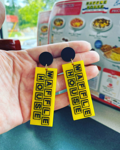 Waffle House Earrings