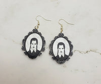 Wednesday Earrings | Cameo Earrings | Addams Family Earrings