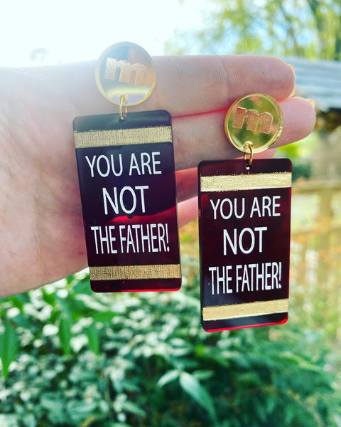 You Are Not The Father! Earrings | Maury Show Inspired Earrings