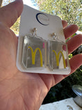 McDonald's Bag Earrings
